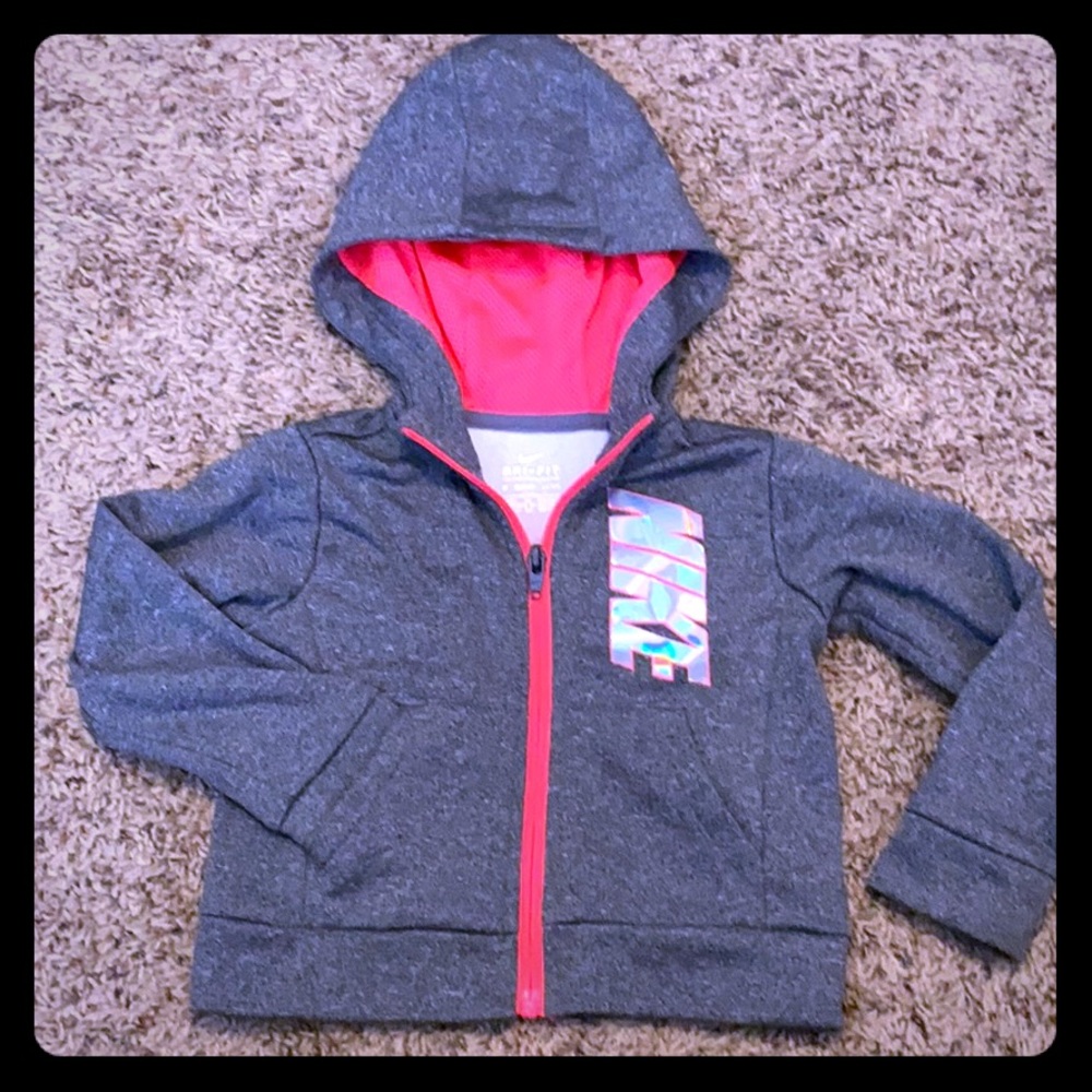 Nike Dri-Fit Zip Up Hoodie 2T